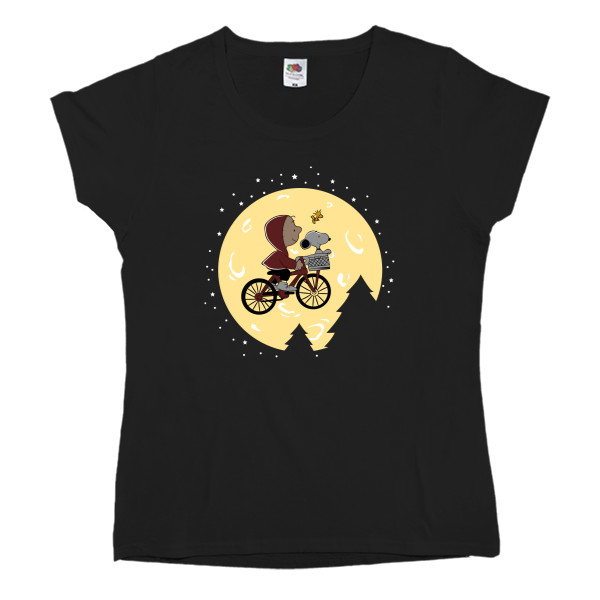 Women's T-shirt Fruit of the loom -  Snoopy  - Mfest