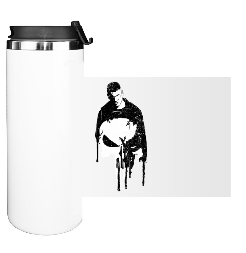 Water Bottle on Tumbler - Punisher 4 - Mfest