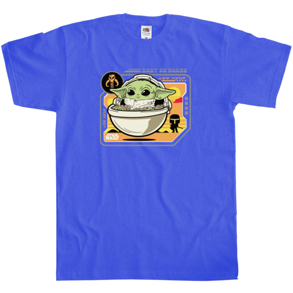 Men's T-Shirt Fruit of the loom - Baby Yoda - Mfest