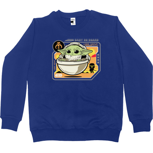 Women's Premium Sweatshirt - Baby Yoda - Mfest