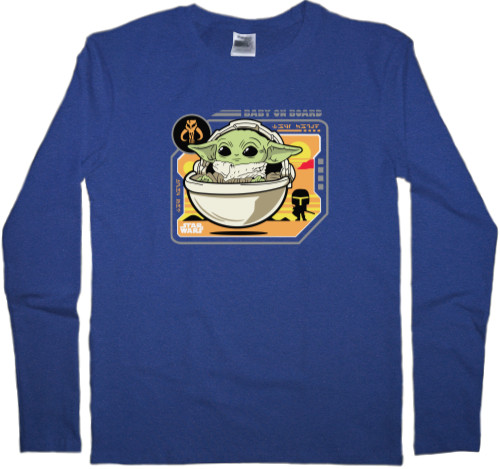 Kids' Longsleeve Shirt - Baby Yoda - Mfest