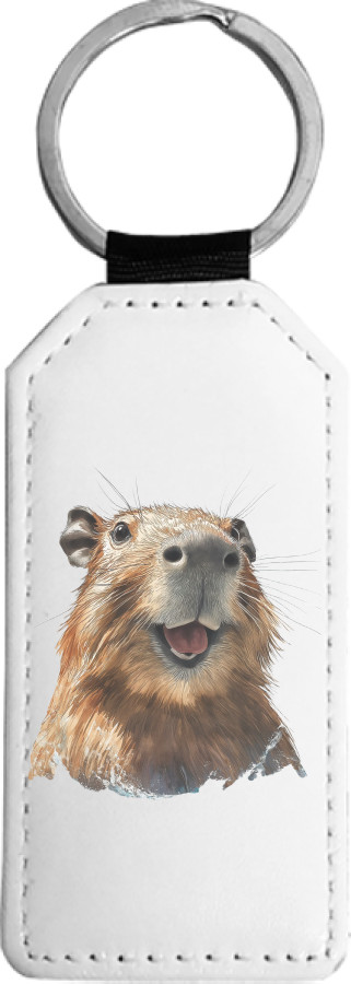 Smiling capybara