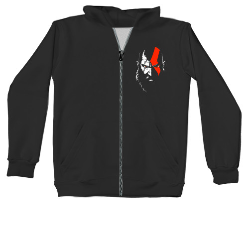 Unisex Zip-through Hoodie - Kratos - Mfest