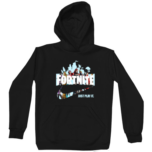 Unisex Hoodie - Just play it Fortnite - Mfest