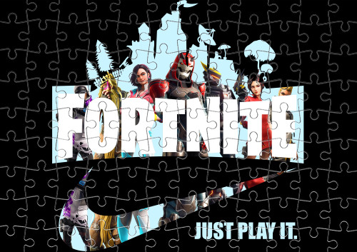 Пазл - Just play it Fortnite - Mfest