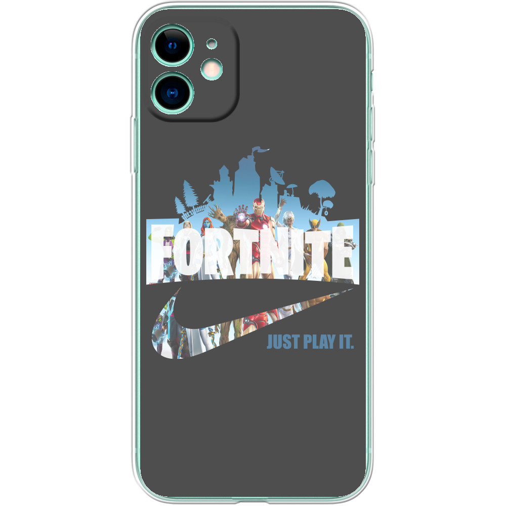 Чохол iPhone - Just play it Fortnite 2 - Mfest