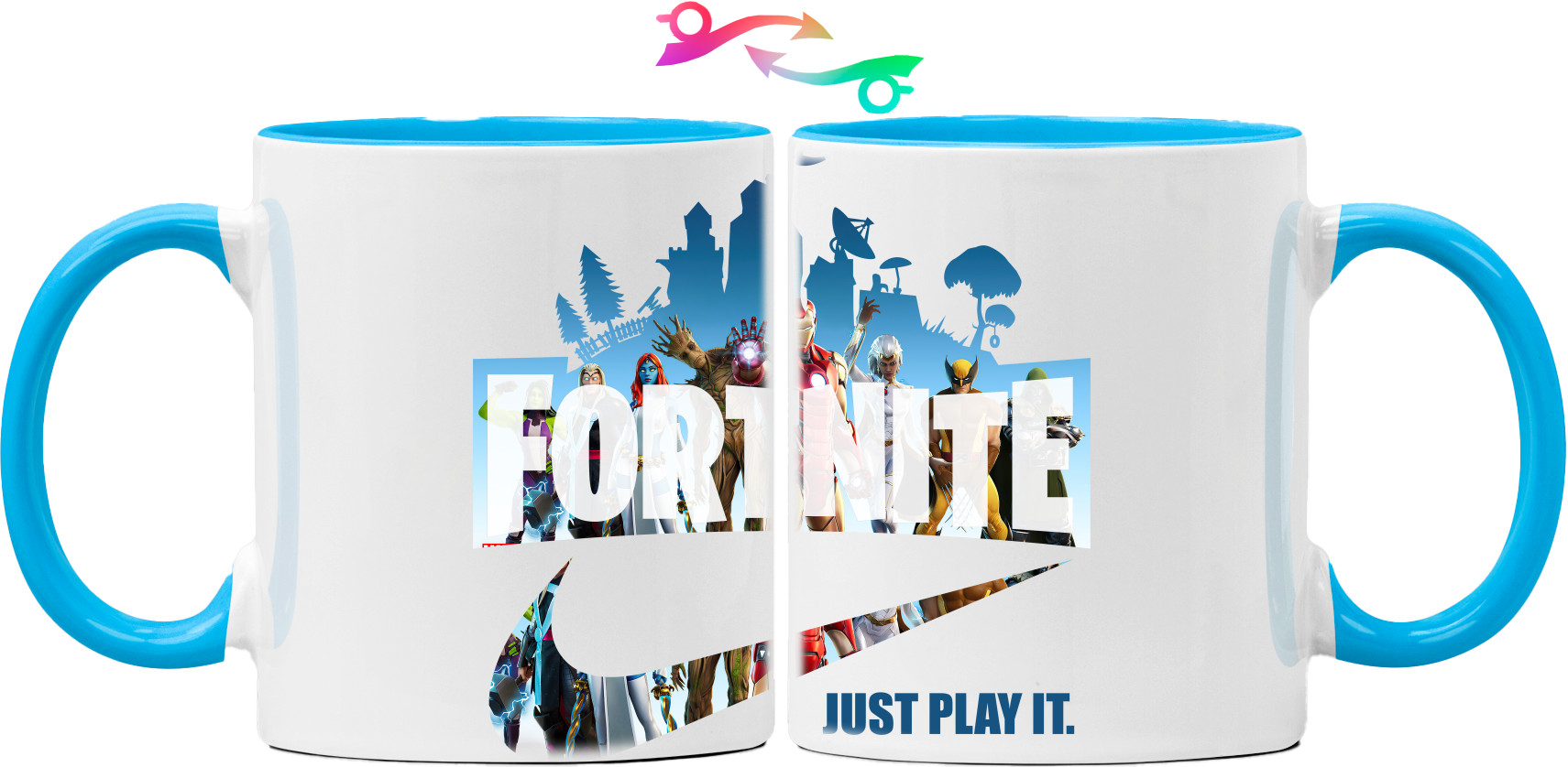 Mug - Just play it Fortnite 2 - Mfest