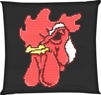 Square Throw Pillow -  Hotline Miami - Mfest