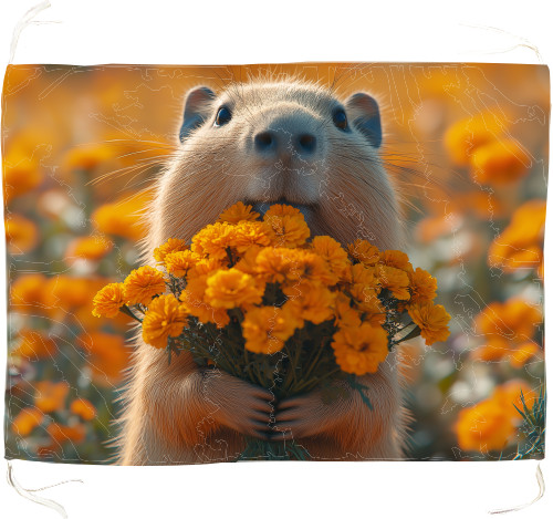 Flag - Flower capybara - Mfest