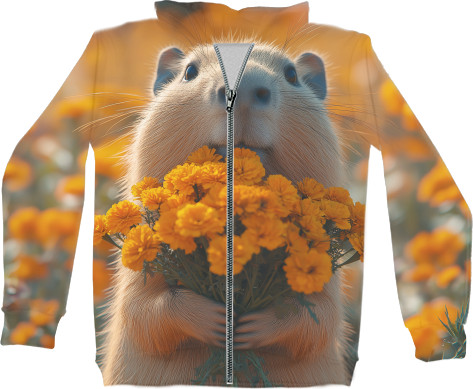 Flower capybara