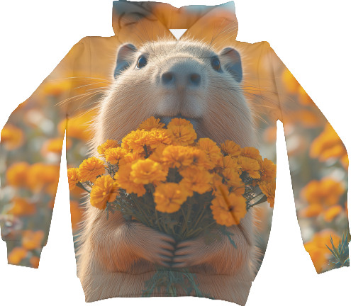 Flower capybara