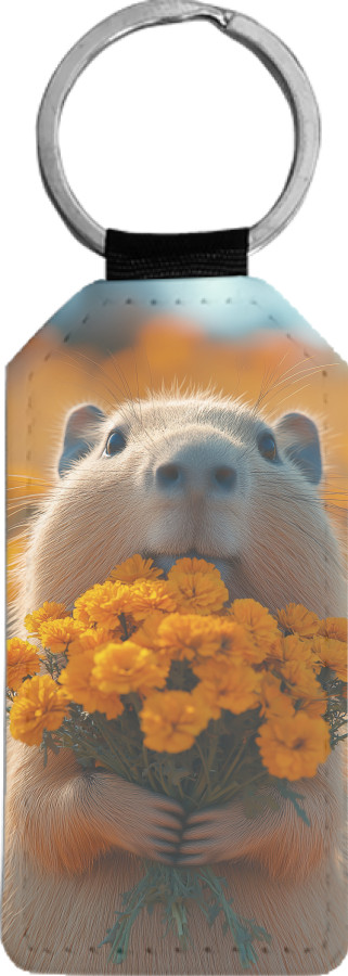 Flower capybara