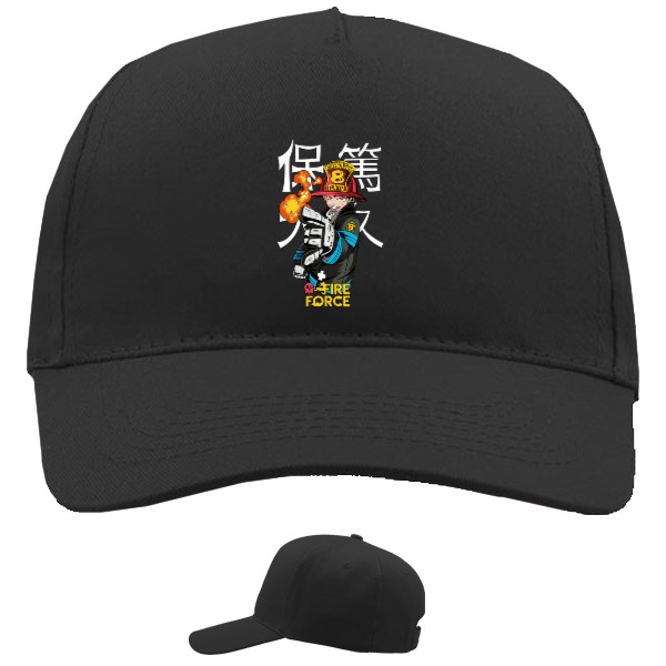 Baseball Caps - 5 panel - Fire Force Shinra Kusakabe - Mfest