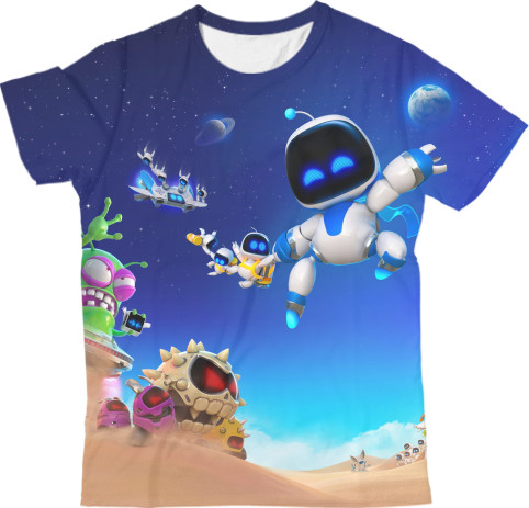 Kids' T-Shirt 3D - Astro Bot 6 - Mfest