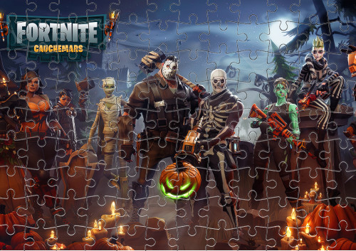 Пазл - Fortnite Halloween - Mfest