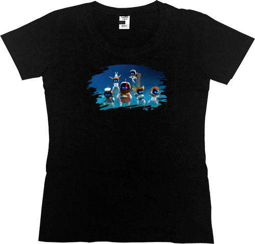 Women's Premium T-Shirt - Astro Bot God of War - Mfest