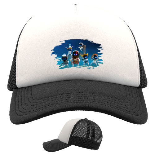 Kids' Trucker Cap - Astro Bot God of War - Mfest