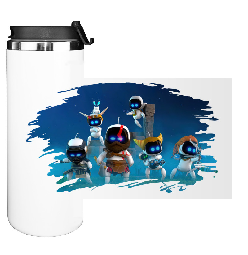 Water Bottle on Tumbler - Astro Bot God of War - Mfest