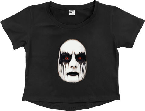 Women's Cropped Premium T-Shirt - Dani Filth - Mfest