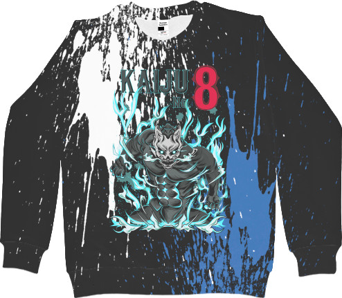 Women's Sweatshirt 3D -  Kaiju 8 - Mfest