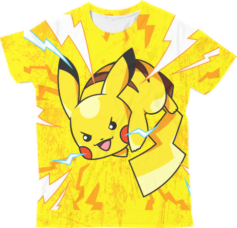 Man's T-shirt 3D - Pokemon 25 - Mfest