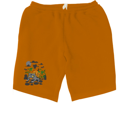 Men's Shorts - Bulbasaur Halloween - Mfest