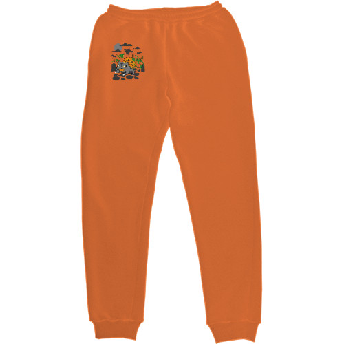 Men's Sweatpants - Bulbasaur Halloween - Mfest