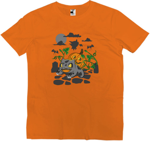 Kids' Premium T-Shirt - Bulbasaur Halloween - Mfest