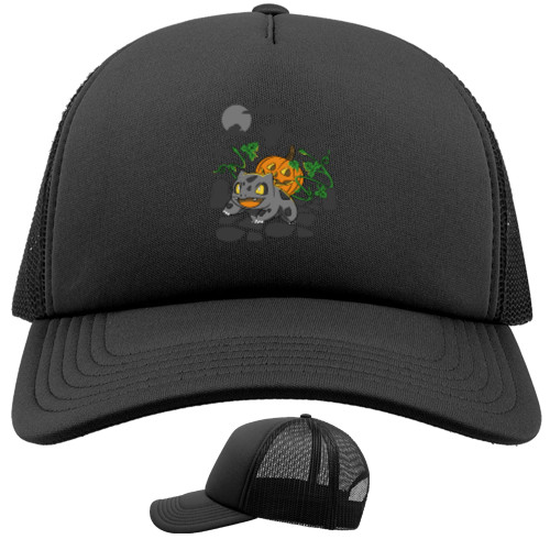 Trucker Cap - Bulbasaur Halloween - Mfest