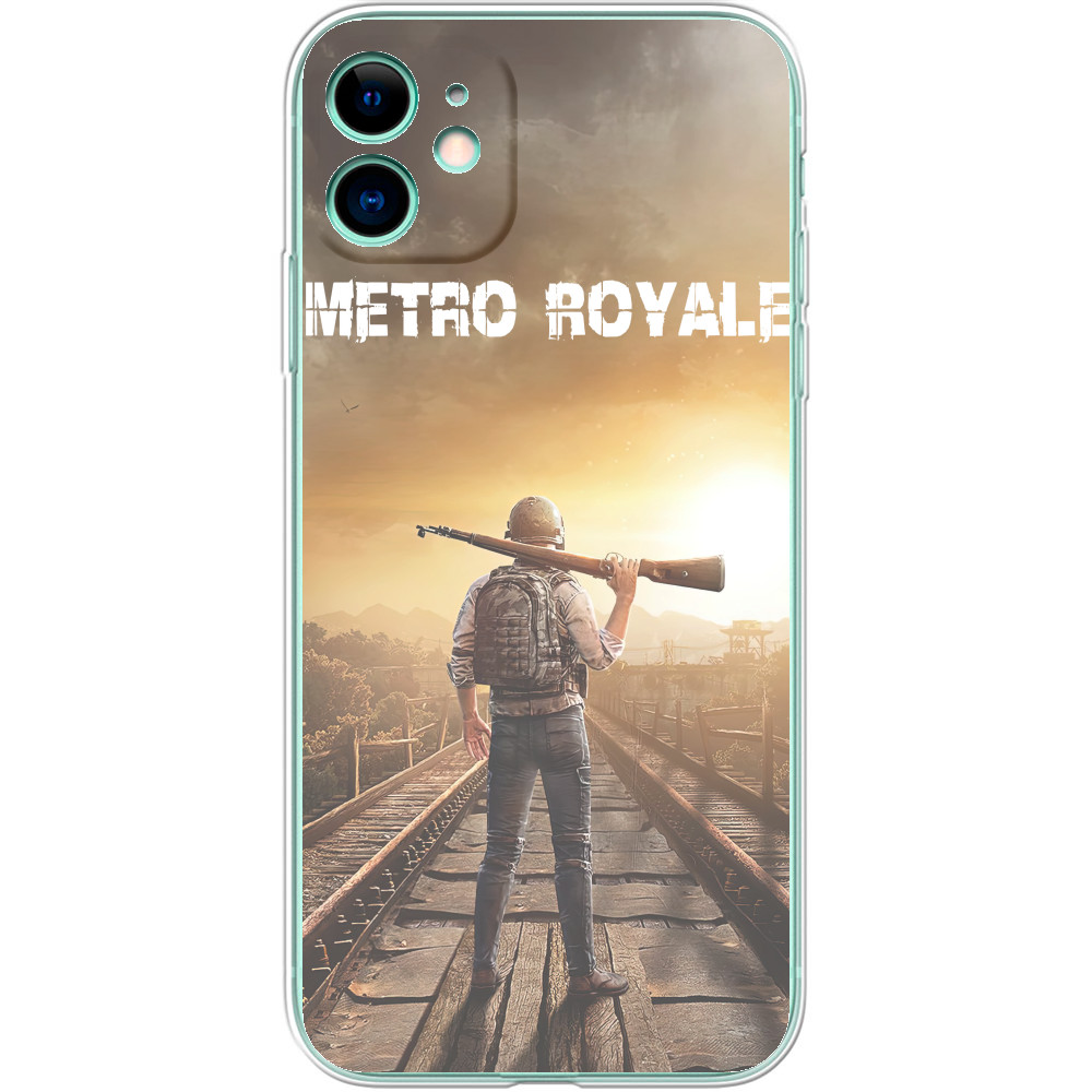 Чохол iPhone - Pubg Metro Royale - Mfest