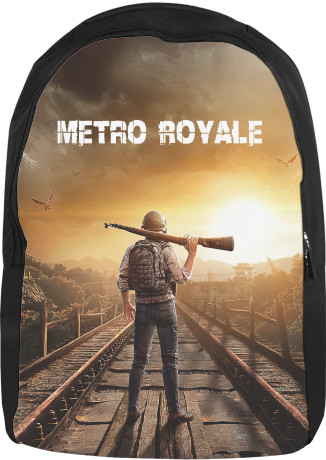 Рюкзак 3D - Pubg Metro Royale - Mfest