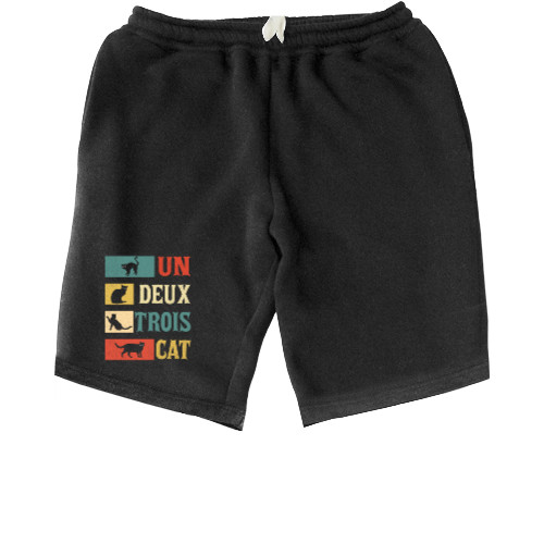 Men's Shorts - Un Deux Trois Cat - Mfest