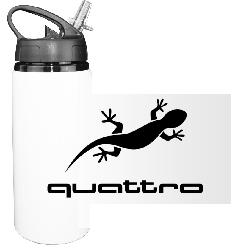 Sport Water Bottle - Audi Quattro - Mfest