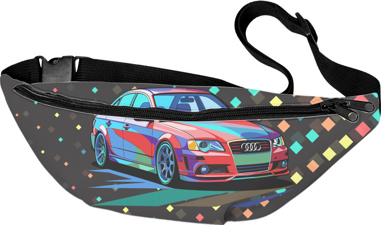 Сумка Бананка 3D - Audi 2 - Mfest