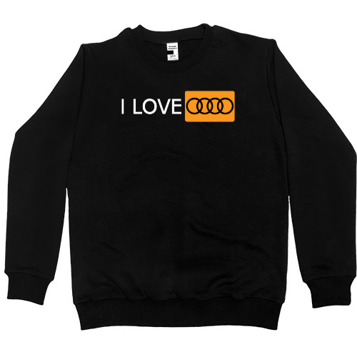 Women's Premium Sweatshirt - I love audi - Mfest