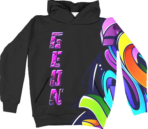 Unisex Hoodie 3D - Geon Enduro graffitti - Mfest