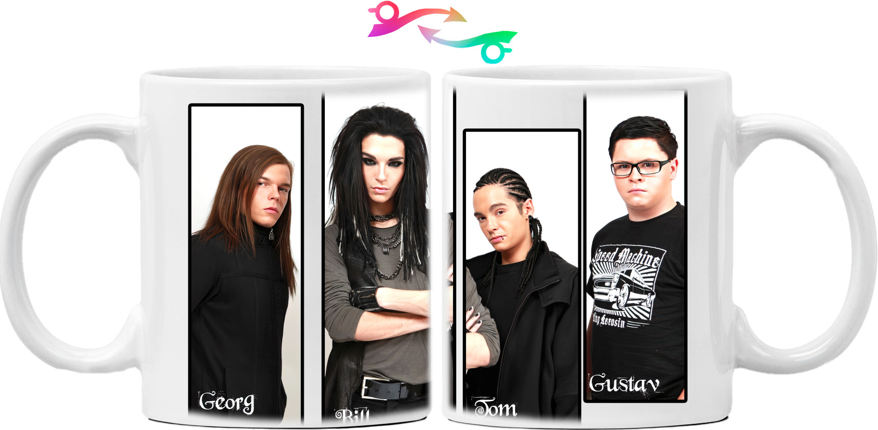 Mug -  Tokio Hotel Rock band - Mfest