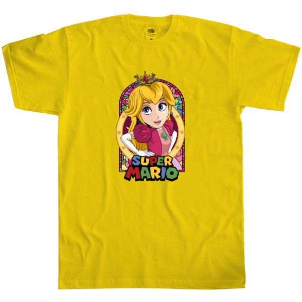 Men's T-Shirt Fruit of the loom - Princess Peach - Mfest