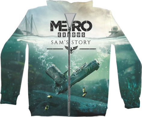 Kids' Zip-through Hoodie 3D - Metro Exodus - Mfest