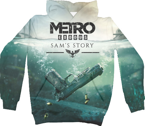 Metro 2033 - Hoodie 3D Children's - Metro Exodus - Mfest