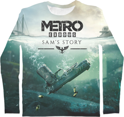 Kids' Longsleeve Shirt 3D - Metro Exodus - Mfest