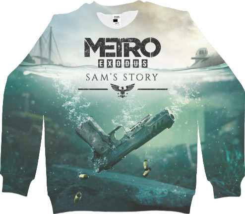 Women's Sweatshirt 3D - Metro Exodus - Mfest