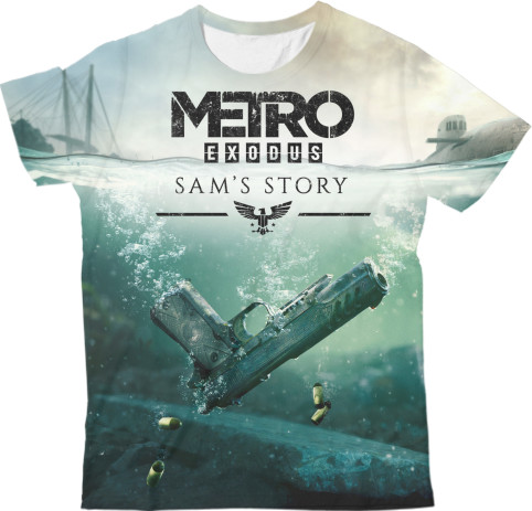 Kids' T-Shirt 3D - Metro Exodus - Mfest