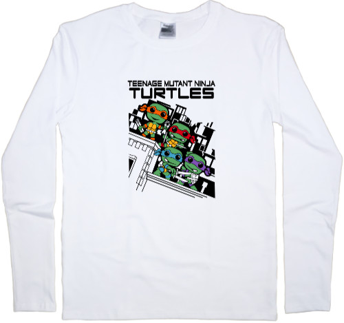 Kids' Longsleeve Shirt - Teenage Mutant Ninja Turtles 10 - Mfest