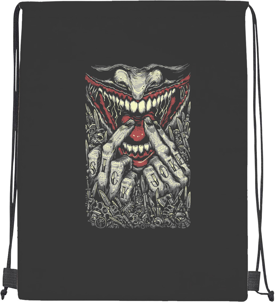 Drawstring Bag - The Joker is a sworn enemy - Mfest