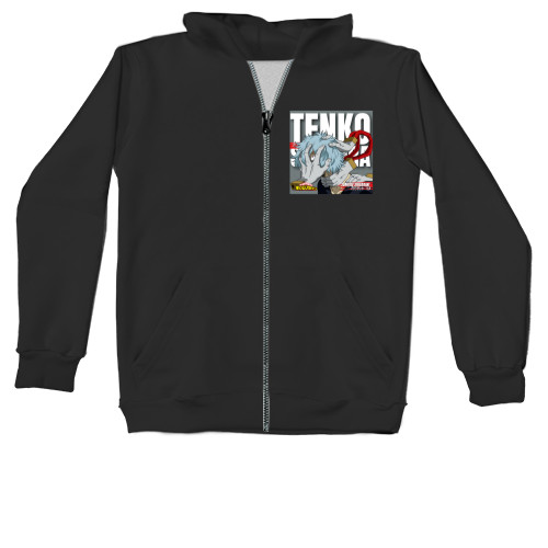 Unisex Zip-through Hoodie - Tomura Shigaraki - Mfest