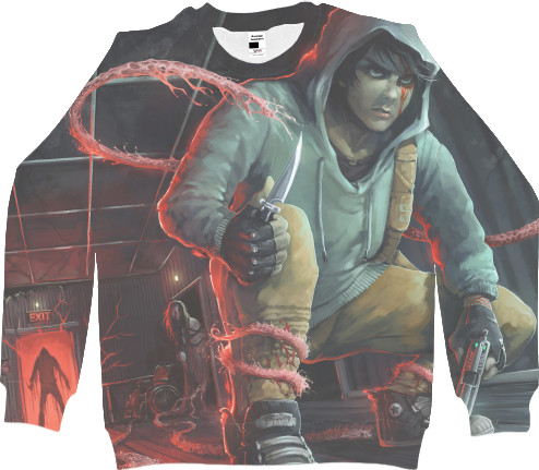 Kids' Sweatshirt 3D - Cry of fear  - Mfest