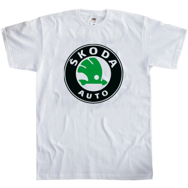 Men's T-Shirt Fruit of the loom - SKODA - LOGO 3 - Mfest