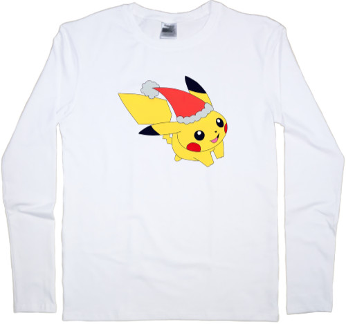 Kids' Longsleeve Shirt - New Year's Pikachu - Mfest