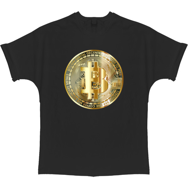 T-shirt Oversize - Bitcoin 1 - Mfest